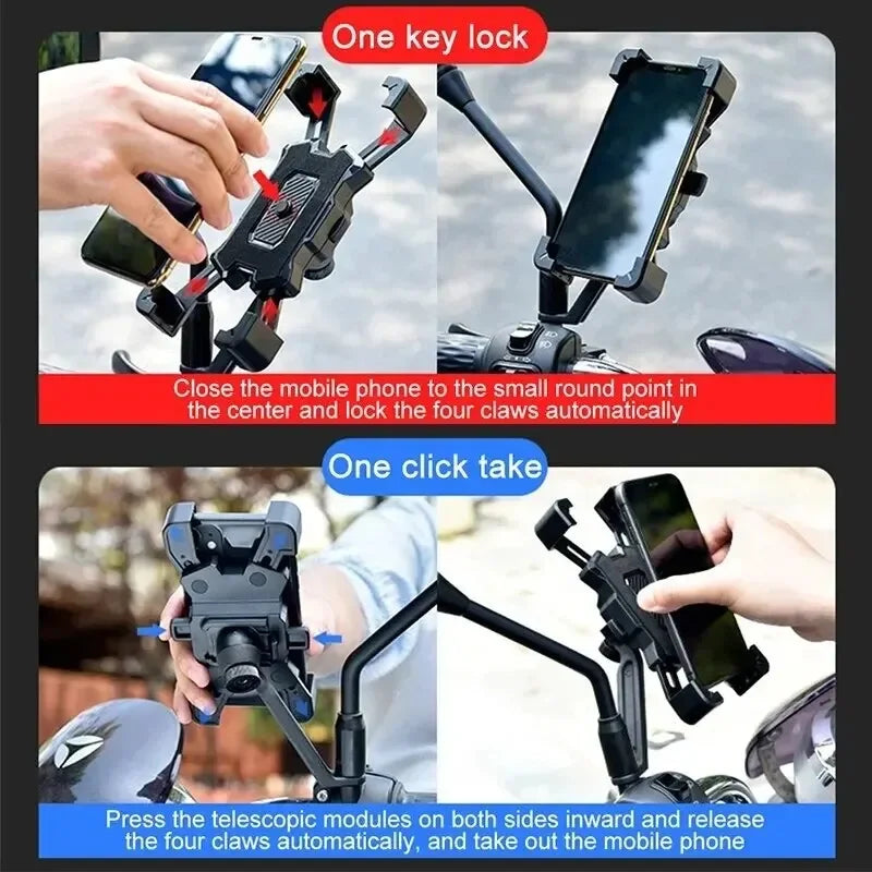 PhonePACE 360 Degree Rotatable Bicycle Phone Holder