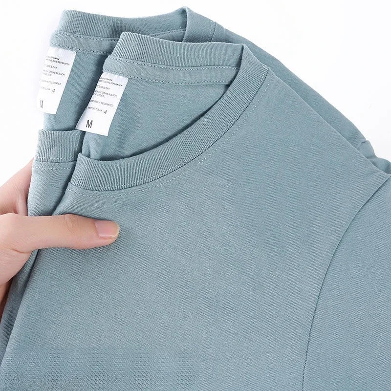 Unisex 100 Percent Cotton Short Sleeve T Shirts Everyday Casual