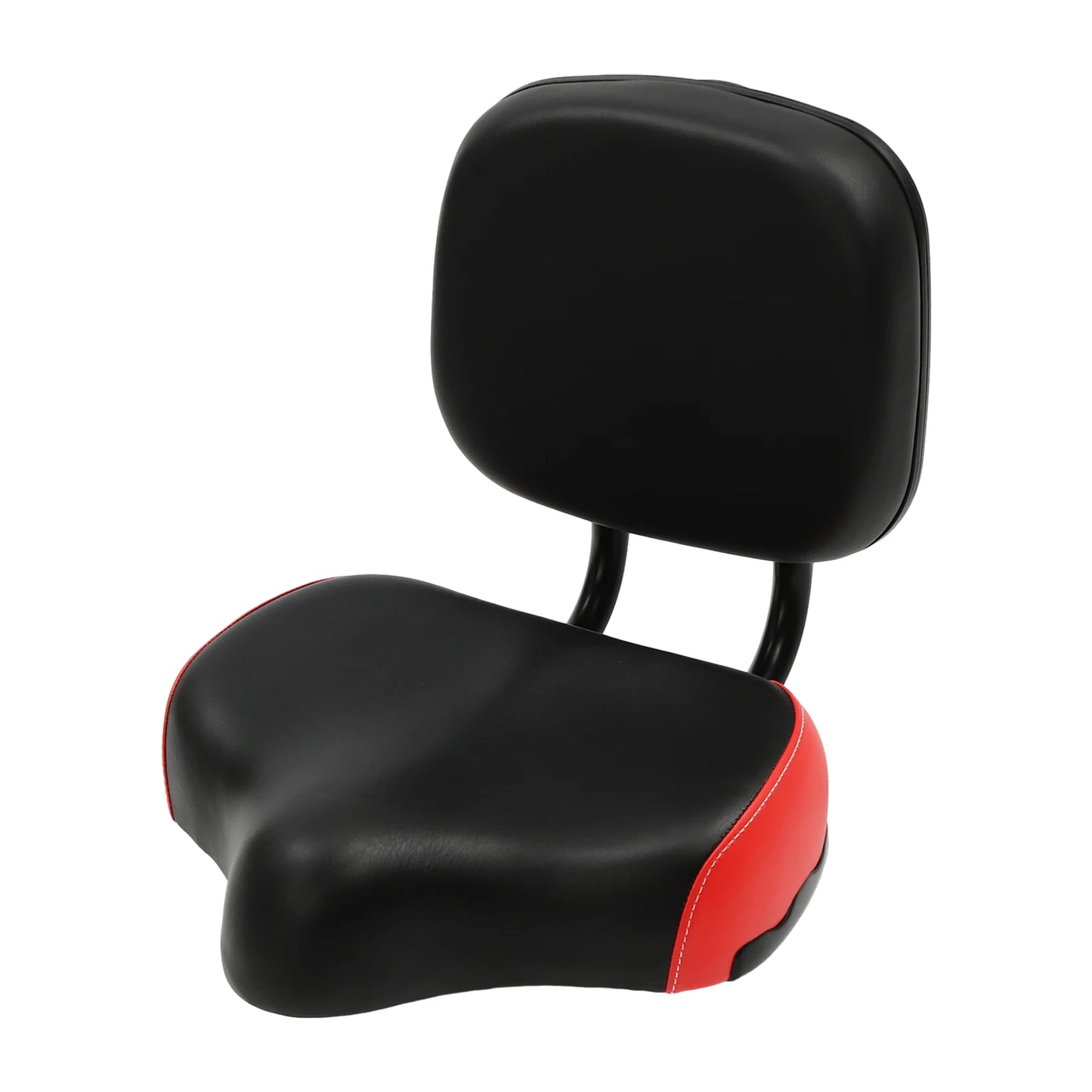 Bicycle Saddle With Back Support And Adjustable Back Rest