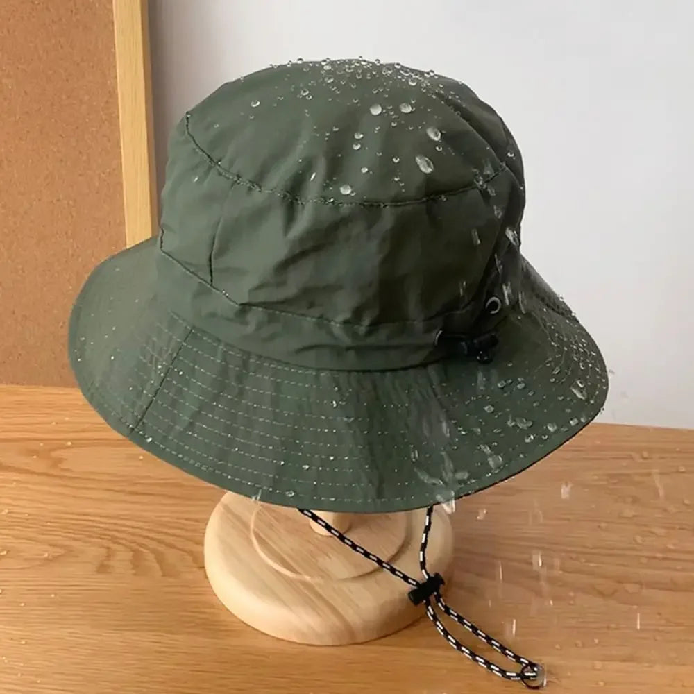 Waterproof Sun Protection Bucket Hat With Storage Bag