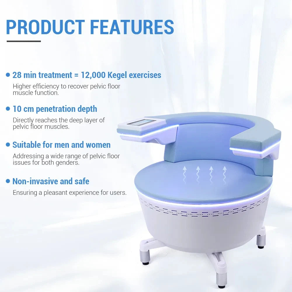 2026 EMS Electromagnetic Invasive Pelvic Floor Chair Strengthening Pelvic Muscles Chair Promote Postpartum Repair Ems Machine