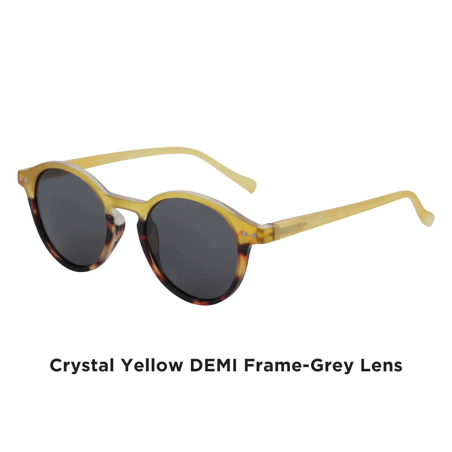 Zenottic Retro Polarized Sunglasses Vintage Round Frame UV400