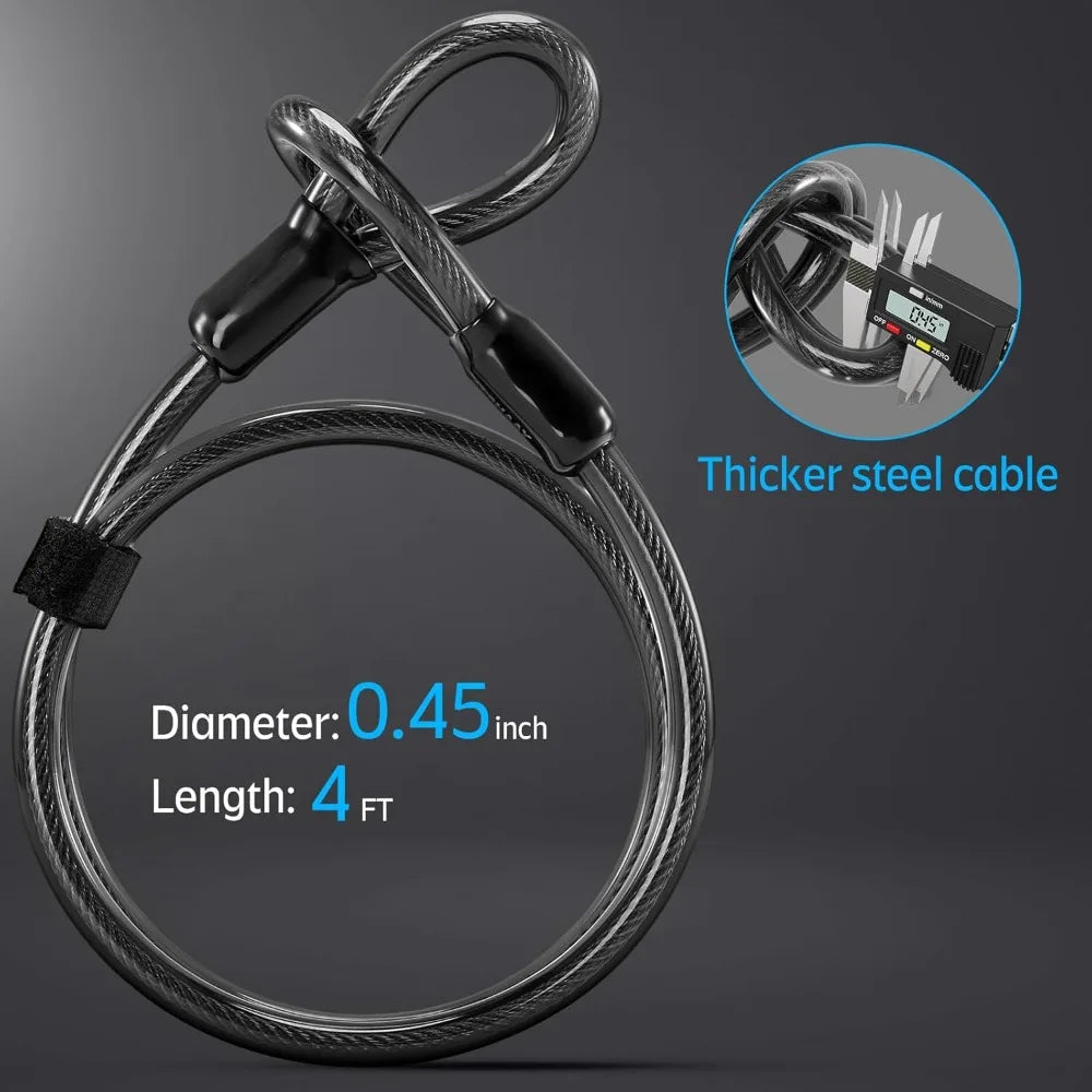 Hign-concerned Heavy Duty Bike U Lock 12Ton 20mm Anti Theft