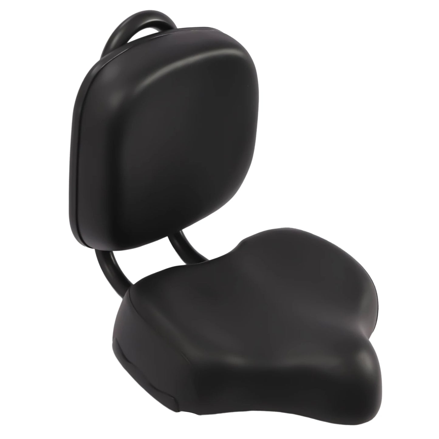 Bicycle Saddle With Back Support And Adjustable Back Rest