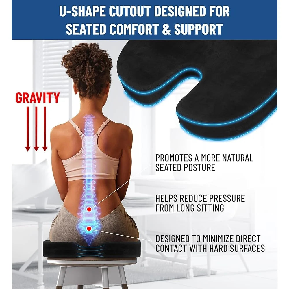 FujianCraft of Weaving MemoryFoam Seat Cushion Office Chair