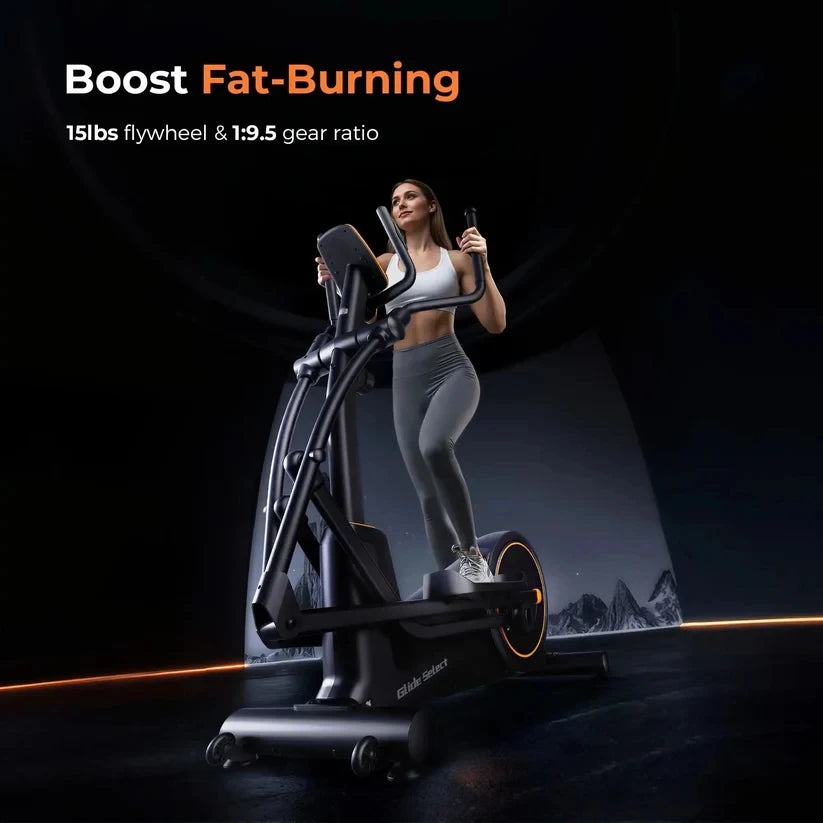 YOSUDA Magnetic Elliptical Trainer Pro EM1 Long-Stride