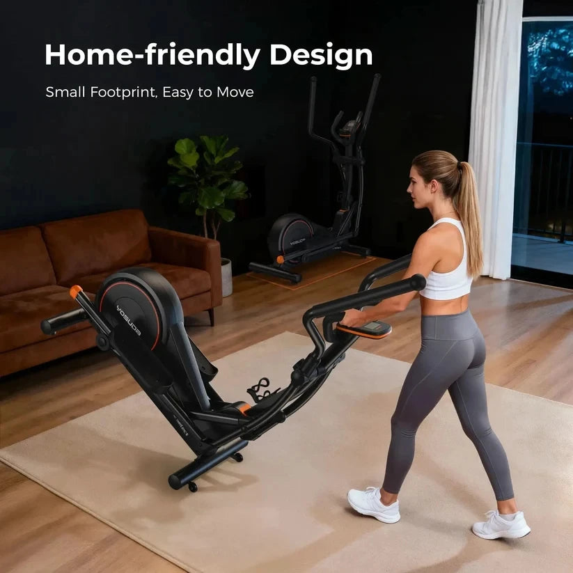 YOSUDA Magnetic Elliptical Trainer Pro EM1 Long-Stride
