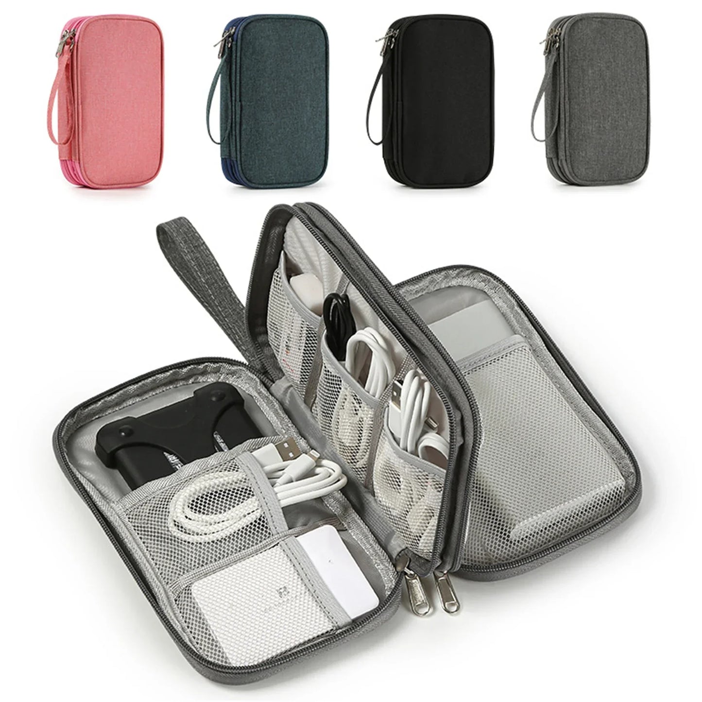 EHLIFECN Travel Cable Bag Organizer Waterproof Pouch for Cables