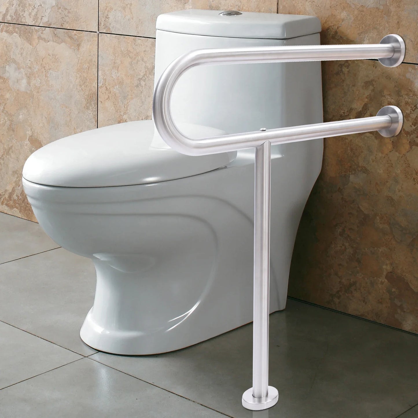 Stainless Steel Toilet Safety Rail Handrail For Elderly Support